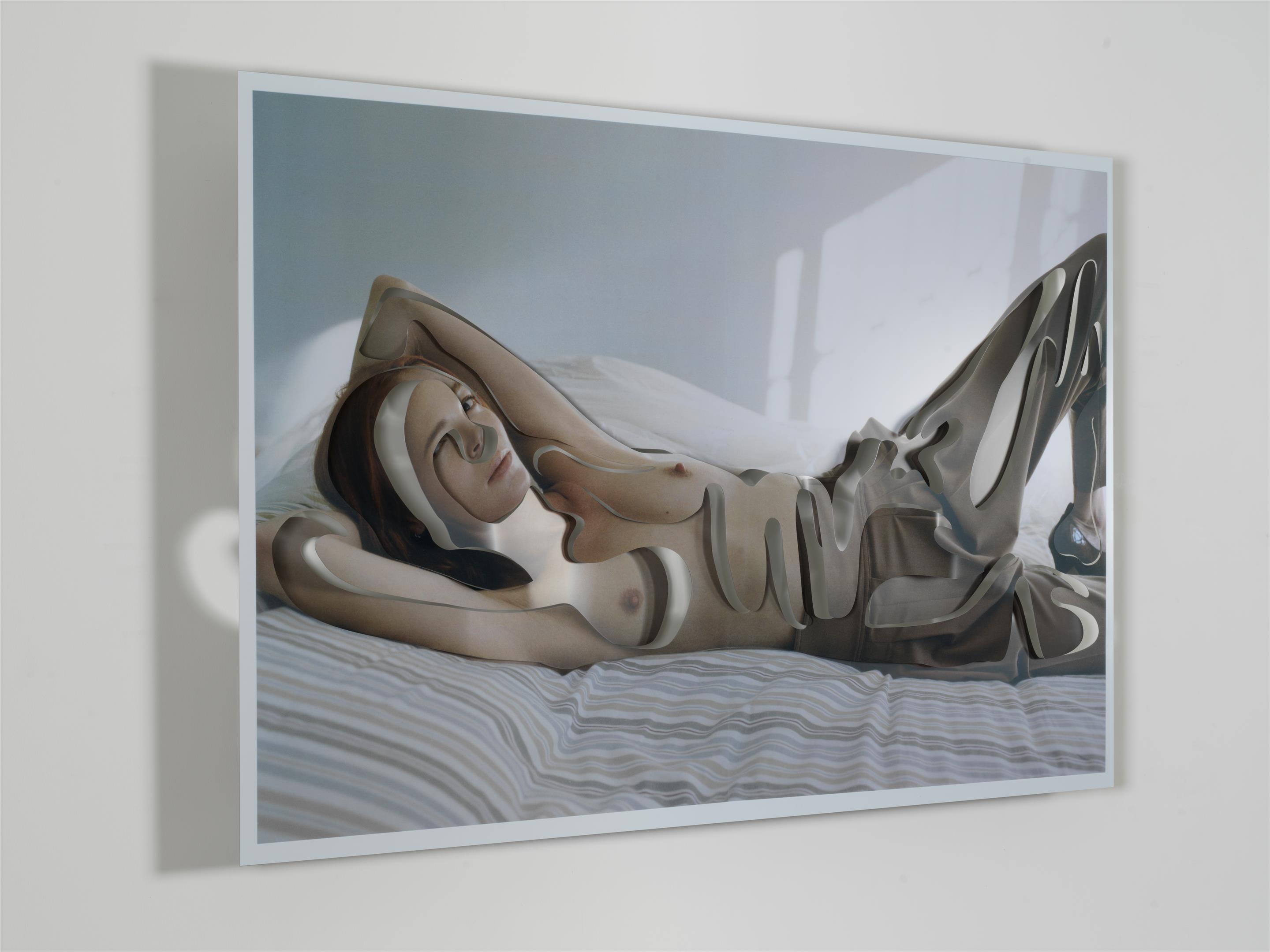 Amie Dicke ONE-LINER I (laying Nude), 2019 aankoop 2020 Collectie Centraal Museum Utrecht - foto Adriaan van Dam